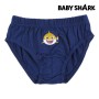 Lot de slips Baby Shark Enfant Multicouleur (5 uds)