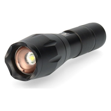 Linterna LED EDM Cree XML-T6 Zoom Negro Aluminio 5 W 140 Lm