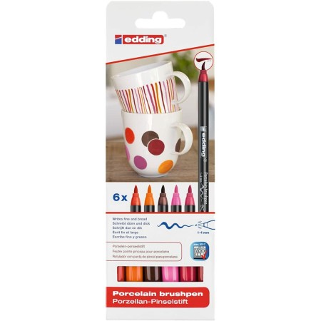 Set de Rotuladores Edding 4200 Multicolor 6 Piezas