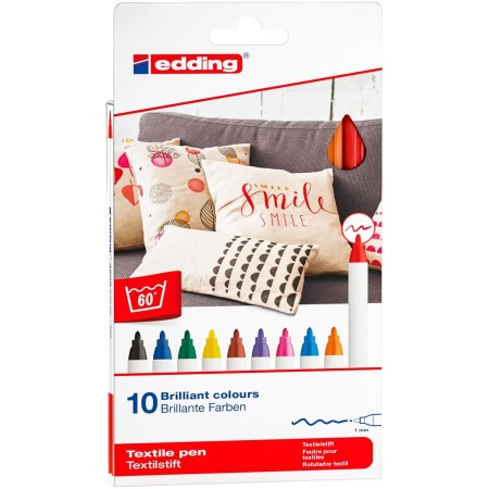 Set de Rotuladores Edding 4600 Multicolor 10 Piezas