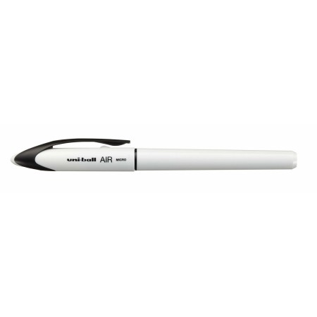 Boligrafo de tinta líquida Uni-Ball Air Micro UBA-188E-M Blanco 0,5 mm (12 Unidades)