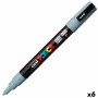 Rotulador POSCA PC-3M Gris (6 Unidades)