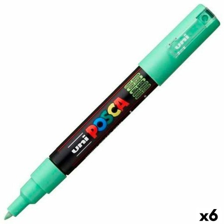 Marqueur POSCA PC-1M Vert clair (6 Unités)