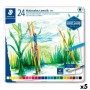 crayons de couleurs pour aquarelle Staedtler Design Journey (5 Unités)