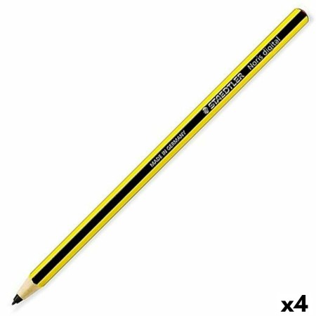 Lápiz Staedtler Digital Classic Negro Madera Amarillo (4 Unidades)