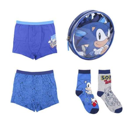 Pack de sous-vêtements pour enfants Sonic Multicouleur (4 pcs)