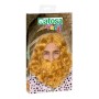 Perruque avec barbe C/C. PELUCA RUBIA 50163 Roi Mage Blond