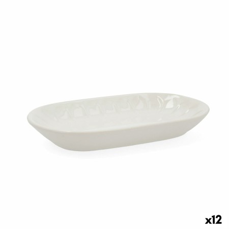 Fuente de Cocina Bidasoa Romantic Ivory Cerámica Blanco (25 cm) (12 Unidades)