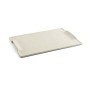 Bandeja de Aperitivos Quid Mineral Cerámica Beige (30 x 18 cm) (6 Unidades)