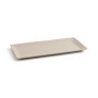 Plateau apéritif Quid Mineral Céramique Beige (15 x 30 cm) (8 Unités)