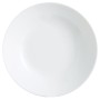 Plato Hondo Arcopal Zelie Blanco Vidrio (20 cm) (12 Unidades)