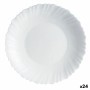 Assiette creuse Luminarc Feston Blanc verre (23 cm) (24 Unités)