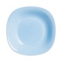 Assiette creuse Luminarc Carine Bleu verre (Ø 21 cm) (24 Unités)