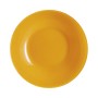 Plato Hondo Luminarc Arty Amarillo Vidrio (20 cm) (12 Unidades)