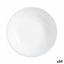 Assiette creuse Luminarc Ammonite Blanc verre (Ø 21 cm) (24 Unités)