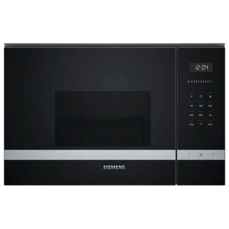 Micro-ondes intégrable avec grill Siemens AG BE525LMS0 MF 20 L 1270W Noir