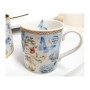Taza 116151 Flores Blanca Rosa