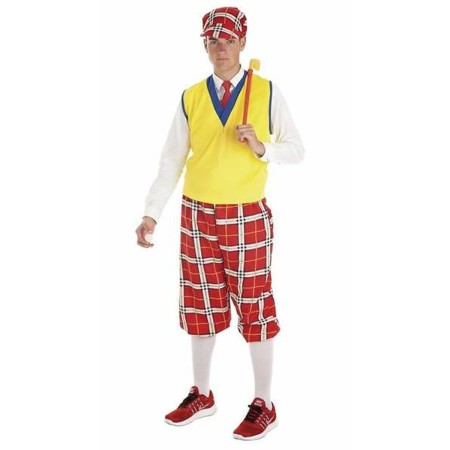 Disfraz para Adultos Golf Jugador 6 Piezas