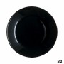 Assiette à dessert Arcopal Zelie Noir verre (Ø 18 cm) (12 Unités)