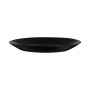 Plato de Postre Arcopal Zelie Negro Vidrio (Ø 18 cm) (12 Unidades)