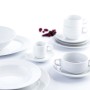 Assiette creuse Quid Basic Céramique Blanc (ø 21,5 cm) (12 Unités)