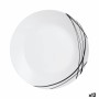 Assiette plate Arcopal Domitille Bicolore verre (25 cm) (12 Unités)