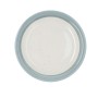 Assiette plate Quid Allegra Aqua Céramique Bicolore (Ø 27 cm) (12 Unités)