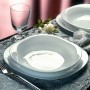 Assiette à dessert Bormioli Rocco Parma Blanc verre (20 cm) (24 Unités)