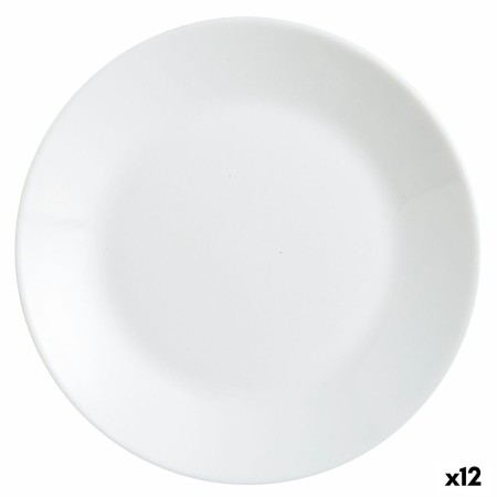 Assiette à dessert Arcopal Zelie Blanc verre (Ø 18 cm) (12 Unités)