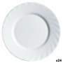 Assiette à dessert Luminarc Trianon Blanc verre (Ø 19,5 cm) (24 Unités)