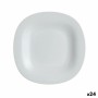 Assiette à dessert Luminarc Carine Granit Gris verre (Ø 19,5 cm) (24 Unités)