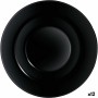 Plato para Pasta Arcoroc Evolutions Negro Vidrio (Ø 28 cm) (12 Unidades)