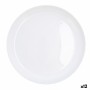 Bajo Plato Luminarc Friends Time Blanco Vidrio (Ø 29 cm) (12 Unidades)