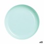 Dessous d'Assiette Luminarc Friends Time Turquoise verre (Ø 29 cm) (12 Unités)