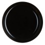 Bajo Plato Luminarc Friends Time Negro Vidrio (Ø 29 cm) (12 Unidades)