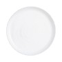 Plato de Postre Luminarc Ammonite Blanco Vidrio (19 cm) (24 Unidades)