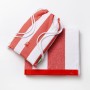 Ensemble de serviettes de toilette Benetton Picnic Rouge (2 pcs)