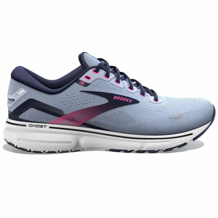 Chaussures de sport pour femme Brooks Ghost 15 Bleu Gris