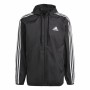 Chaqueta Cortavientos Unisex Adidas Essentials Negro