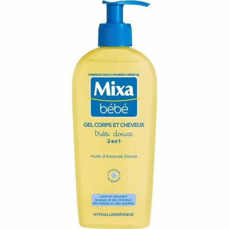 2-in-1 Gel et shampooing Mixa Very Gentle 6 Unités (250 ml)