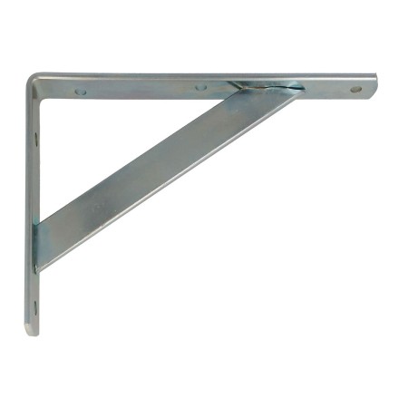 Soporte de Pared AMIG 9-22589 Zincado Plateado Acero (20 x 12,5 cm)