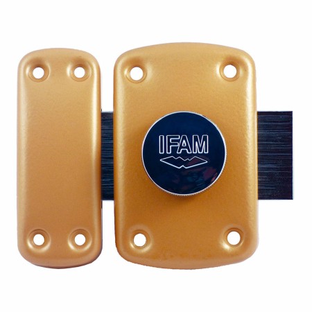 Cerrojo de seguridad IFAM B5/50 Latón Marrón Acero 110 mm