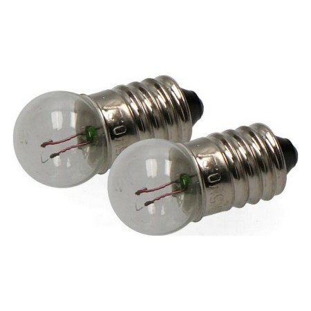Ampoule EDM Lampe Torche E10 3,5 V Sphèrique (2 Unités)