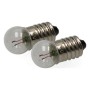 Ampoule EDM Lampe Torche E10 3,5 V Sphèrique (2 Unités)