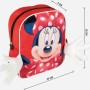 Cartable Minnie Mouse Rouge (25 x 31 x 1 cm)