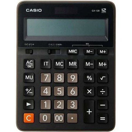 Calculatrice Casio GX-12B Noir