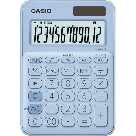 Calculatrice Casio MS-20UC Bleu (2,3 x 10,5 x 14,95 cm)