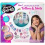 Set de Manucure Shimmer 'n Sparkle Tattoos & Nails Enfant