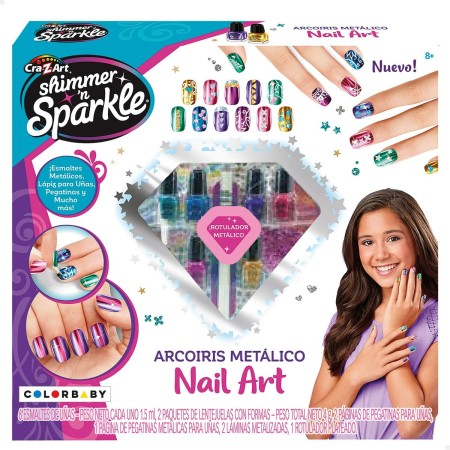 Set de Manucure Shimmer 'n Sparkle Nails Enfant