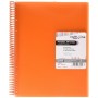 Carpeta Clasificadora Grafoplas Maxiplás Naranja A4 Espiral